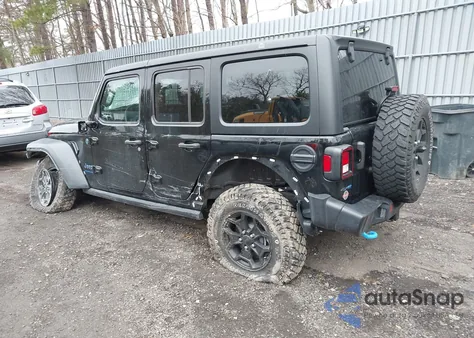 2023 Jeep Wrangler 4Xe 4X4 z USA, uszkodzony, nr VIN 1C4JJXN6XPW605335